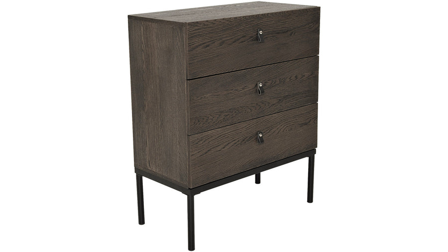 Brown byrå mörkbrun