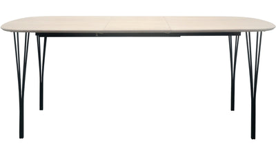 Jar matbord vitpigmenterad ek 140x80 cm