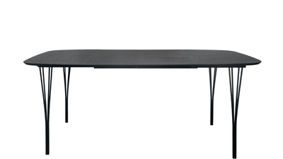 Jar matbord svart 100x100 cm