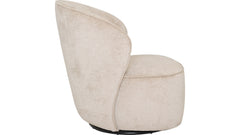 Zurich snurrfåtölj beige tyg