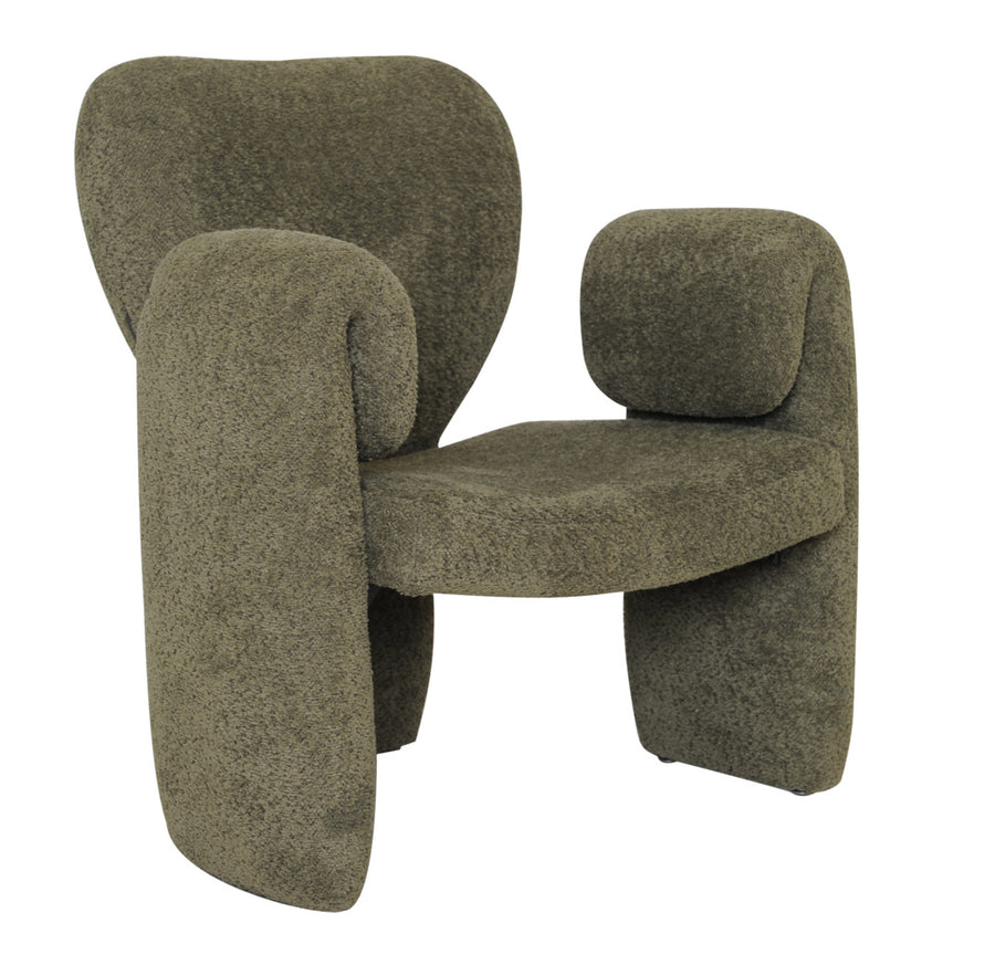 Genve fåtölj grönt tyg