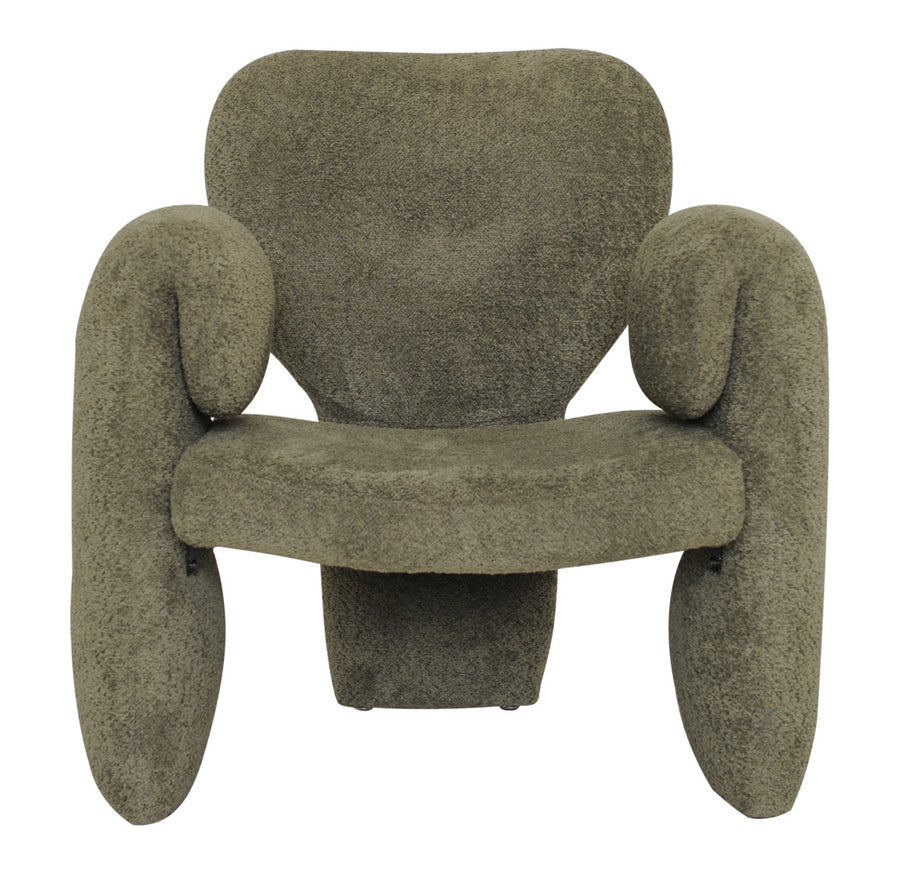 Genve fåtölj grönt tyg