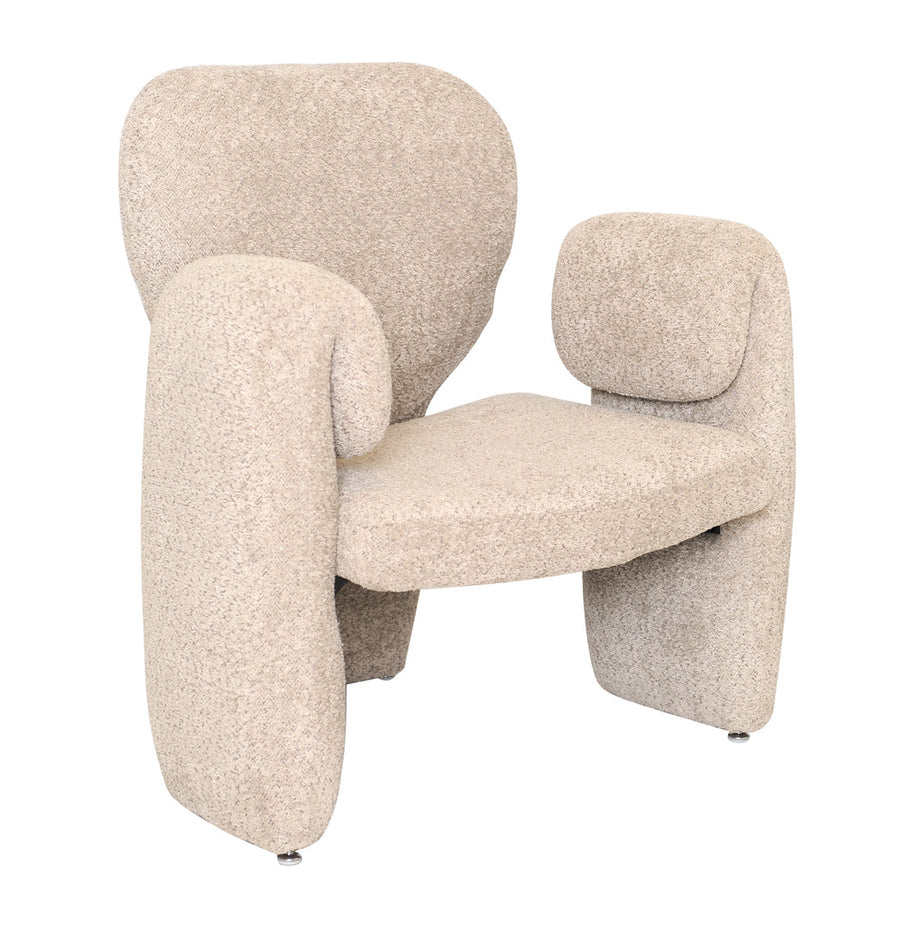 Genve fåtölj beige tyg