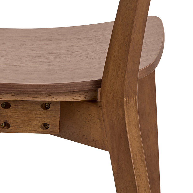 Roxby stol brun 2-pack