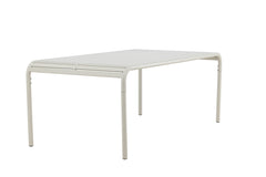 Borneo rektangulära matbord 200 x 100 beige