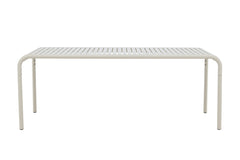 Borneo rektangulära matbord 200 x 100 beige