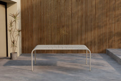 Borneo rektangulära matbord 200 x 100 beige