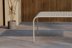 Borneo rektangulära matbord 200 x 100 beige