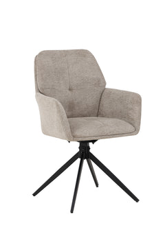 Manchi matstol svart/brun – 2-pack