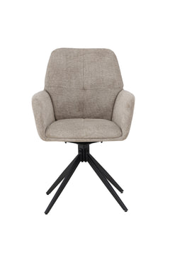 Manchi matstol svart/brun – 2-pack