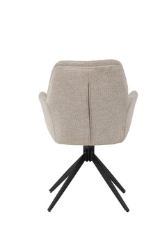 Manchi matstol svart/brun – 2-pack