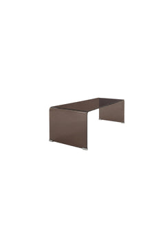 Telemark soffbord bruntonat glas