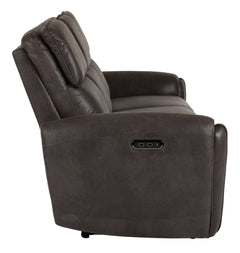 Alice reclinersoffa 3-sits med el tyg brun