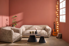 Maja 3-sits soffa tyg beige