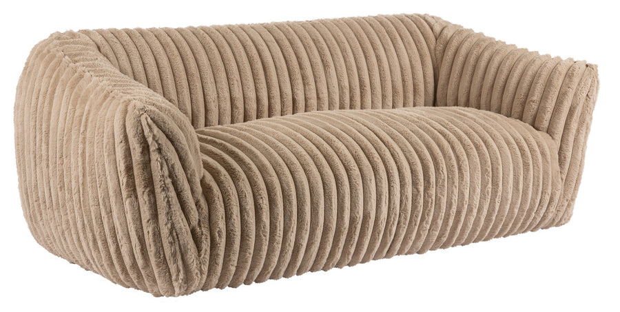 Maja 3-sits soffa tyg beige