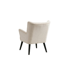 Marie fåtölj tyg bouclé cream