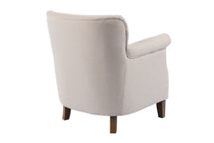 Baron fåtölj tyg beige