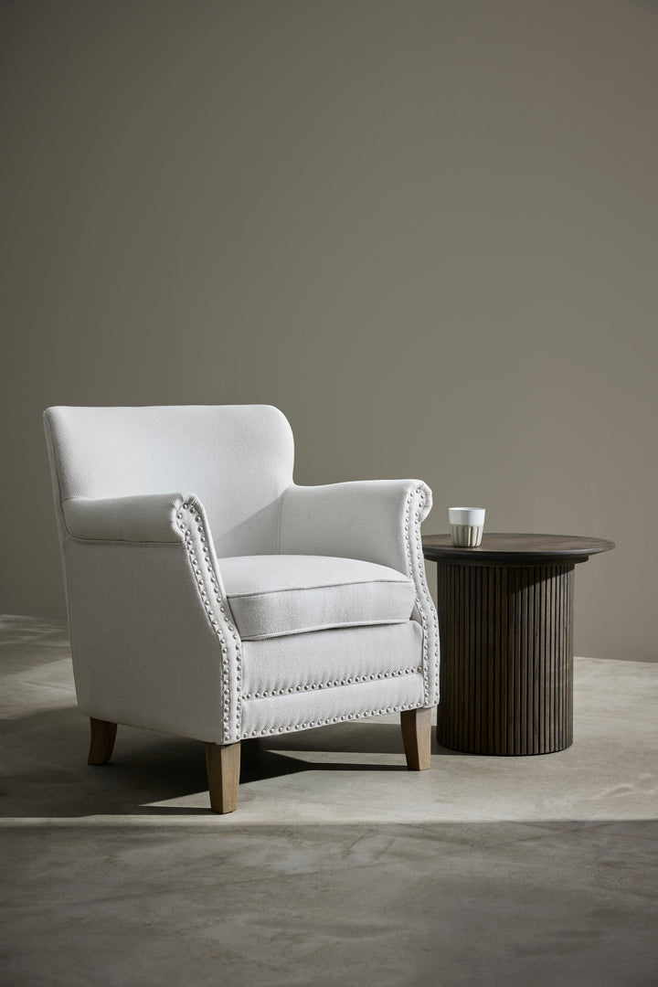 Baron fåtölj tyg beige