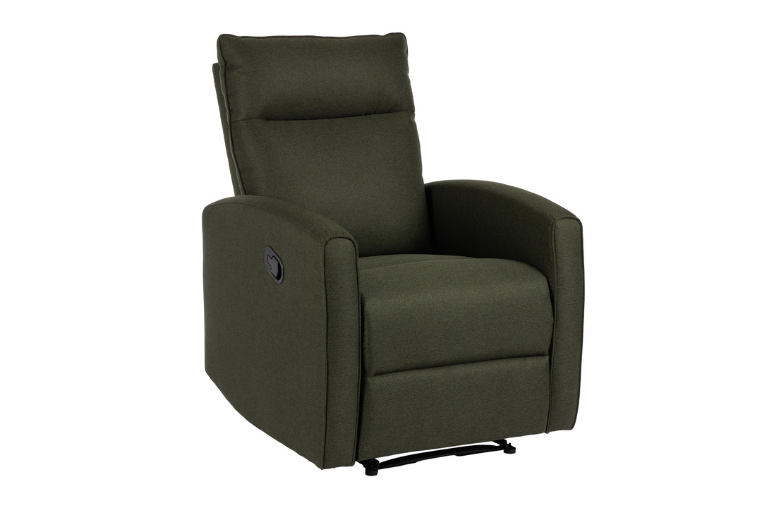 Frasse reclinerfåtölj grön