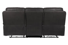 Bengt reclinersoffa 3-sits med el tyg svart