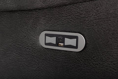 Bengt reclinerfåtölj med el tyg grå