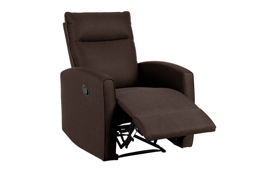 Frasse reclinerfåtölj chokladbrun