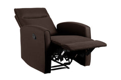 Frasse reclinerfåtölj chokladbrun