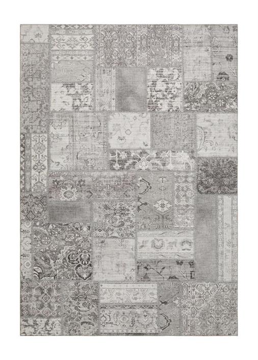 Patchwork matta silver