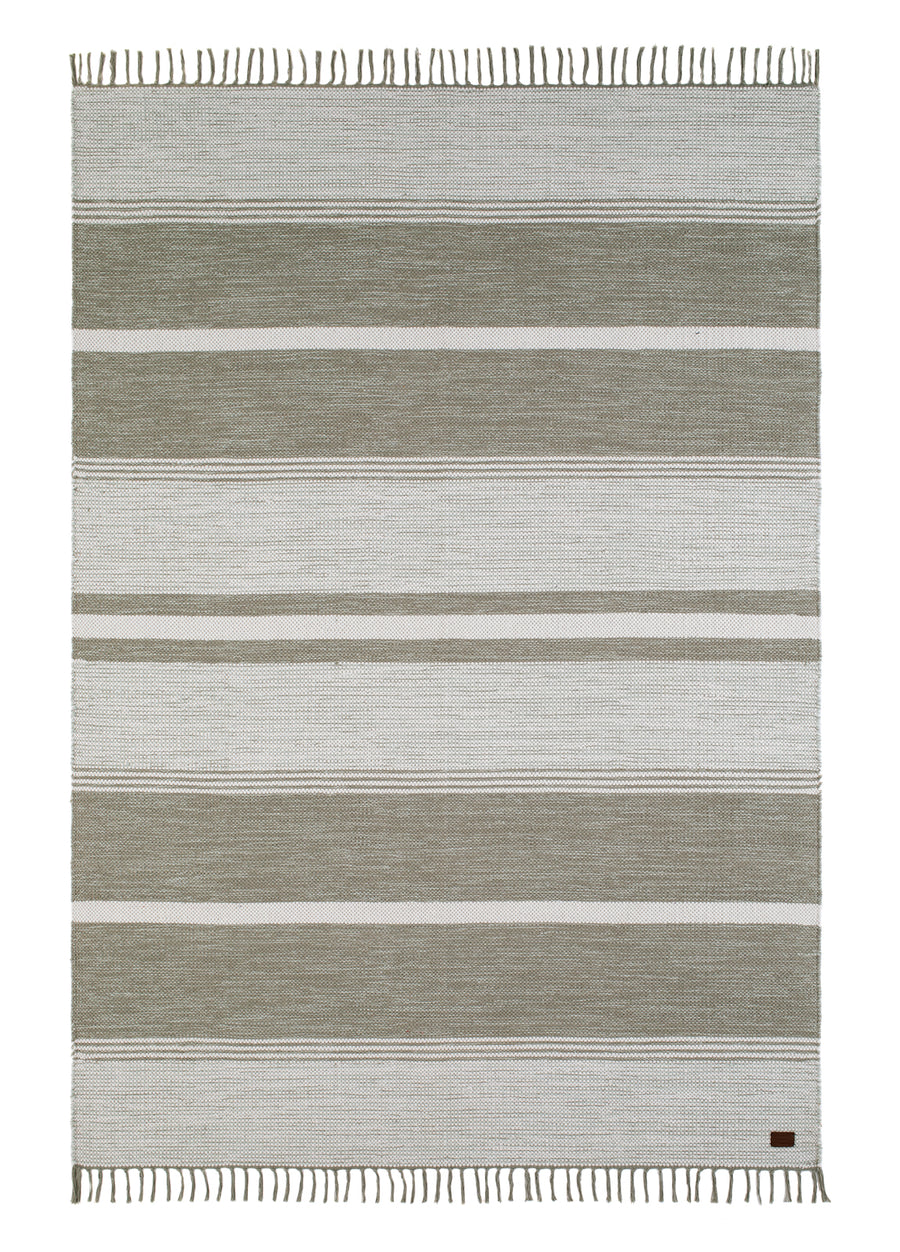 Vindö trasmatta olivgrön