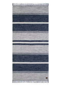 Vindö trasmatta denimblå