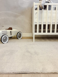 Soft matta melerad linne