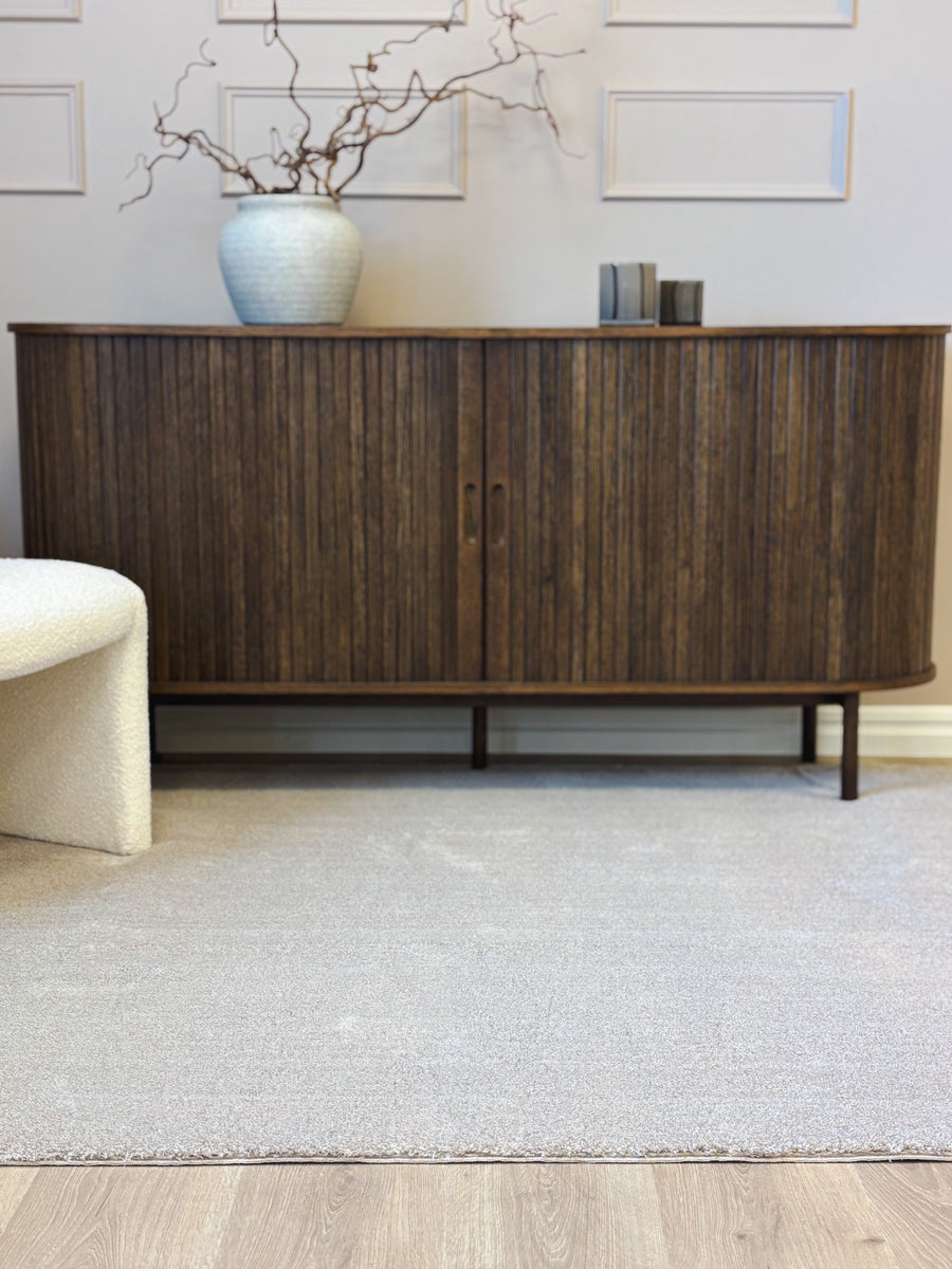 Soft matta melerad linne