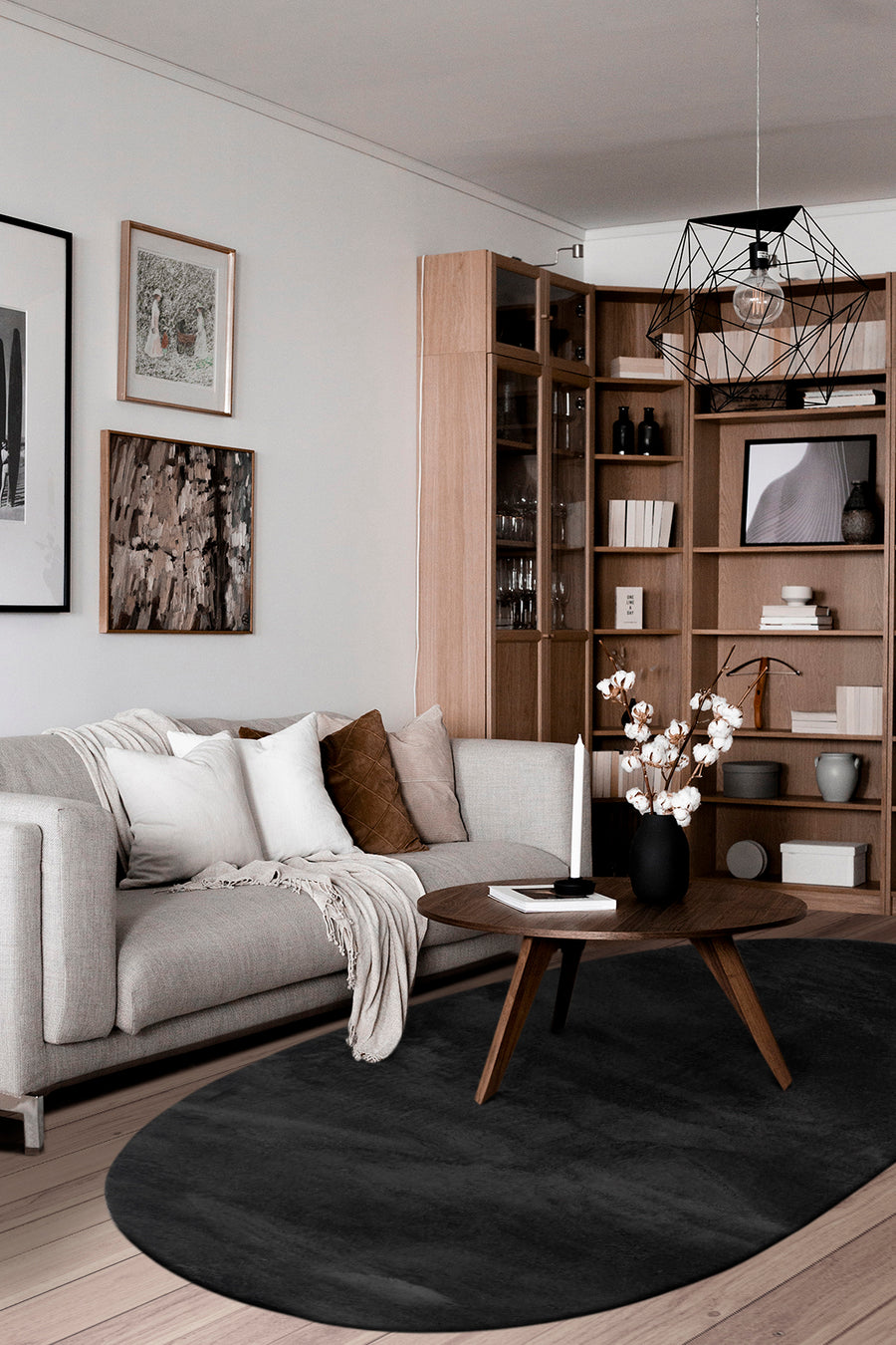 Soft Shape matta svart