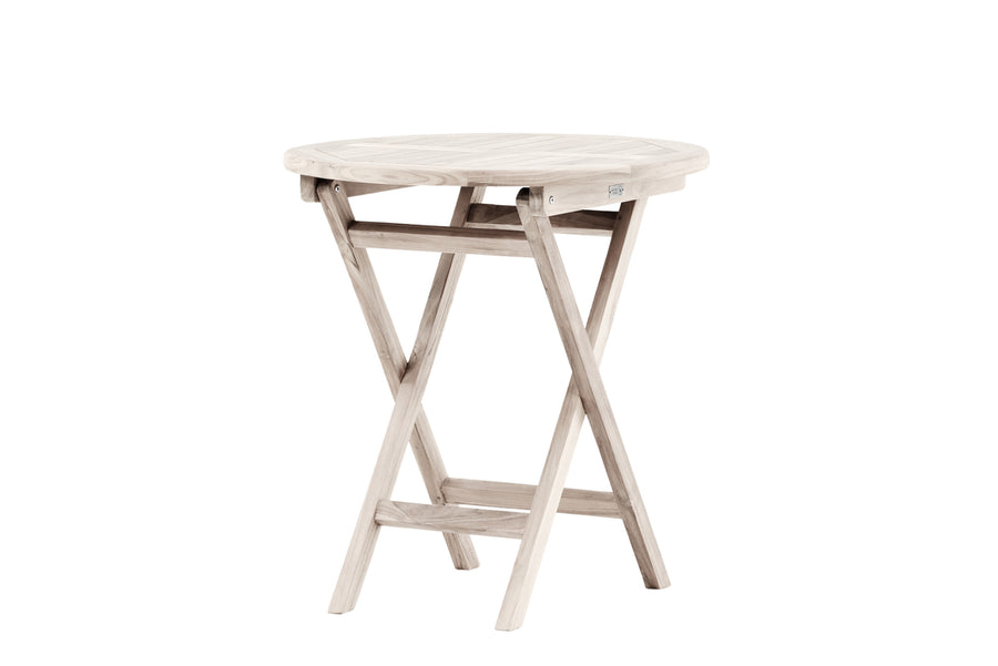 Kenya cafebord ⌀70 Vitputsad