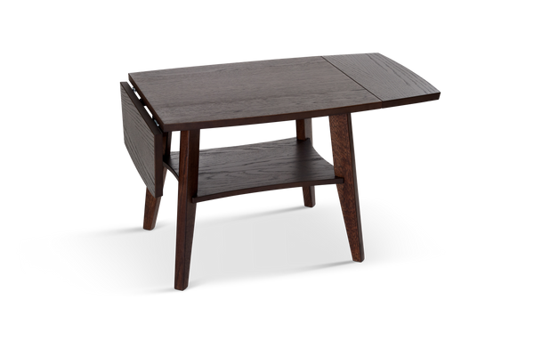 Birdie klaffbord rökt ek 60x50 (100x50) cm