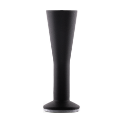 Design svart sängben