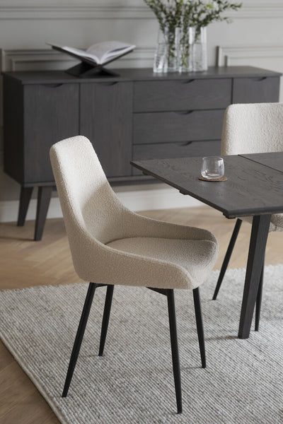 Filippa sideboard 150 mörkbrun ek