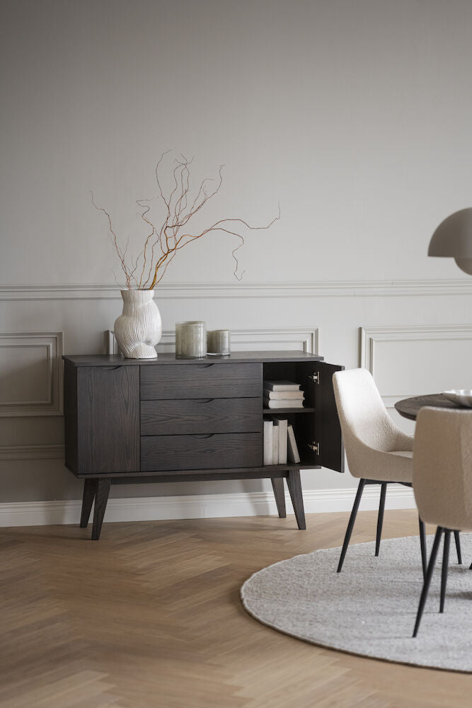 Filippa sideboard 122 mörkbrun ek