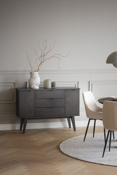 Filippa sideboard 122 mörkbrun ek