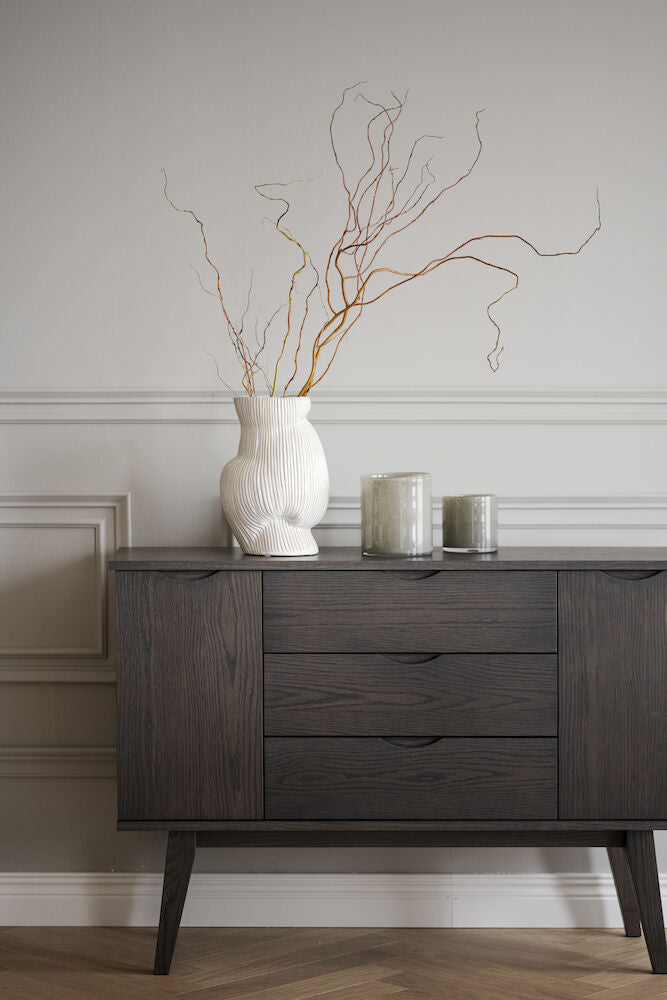 Filippa sideboard 122 mörkbrun ek