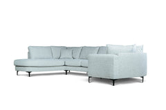 Free soffa med maxihörn och öppet avslut