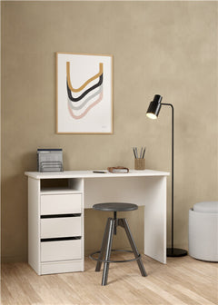 Function Plus skrivbord vit