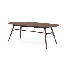 Joel matbord inkl. 2 ilägg rökbetsad lackad ek