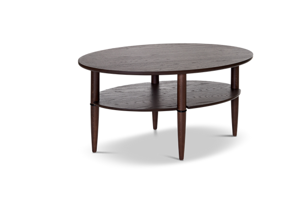 Madrid soffbord rökt ek 110x70 cm