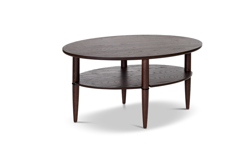 Madrid soffbord rökt ek 110x70 cm