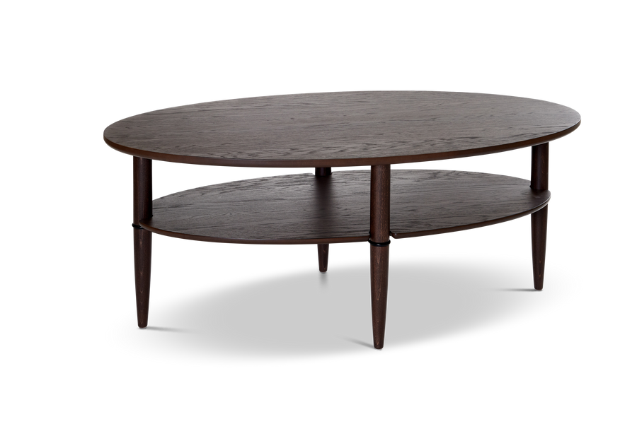 Madrid soffbord rökt ek 140x80 cm