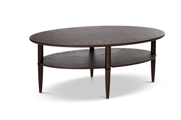 Madrid soffbord rökt ek 140x80 cm