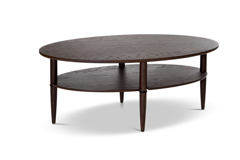 Madrid soffbord rökt ek 140x80 cm