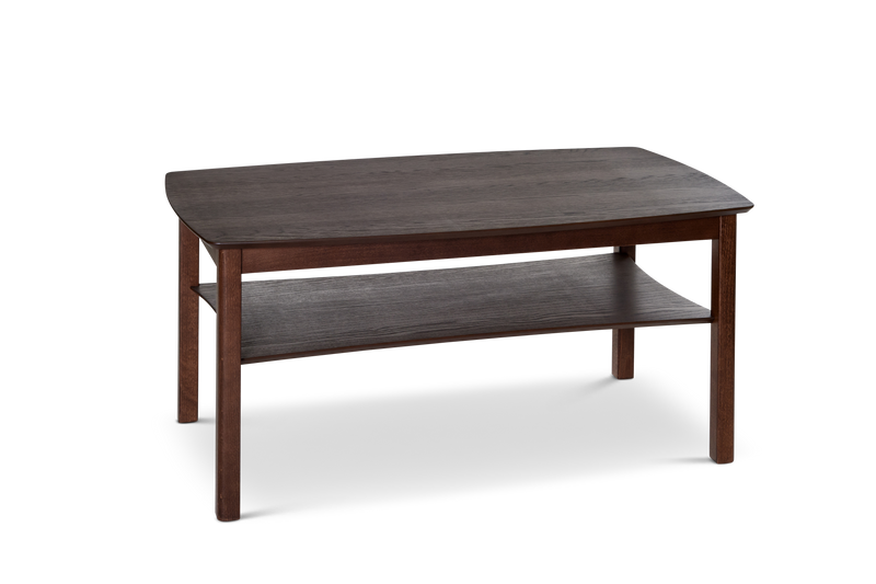 Marathon soffbord rökt ek 120x70 cm