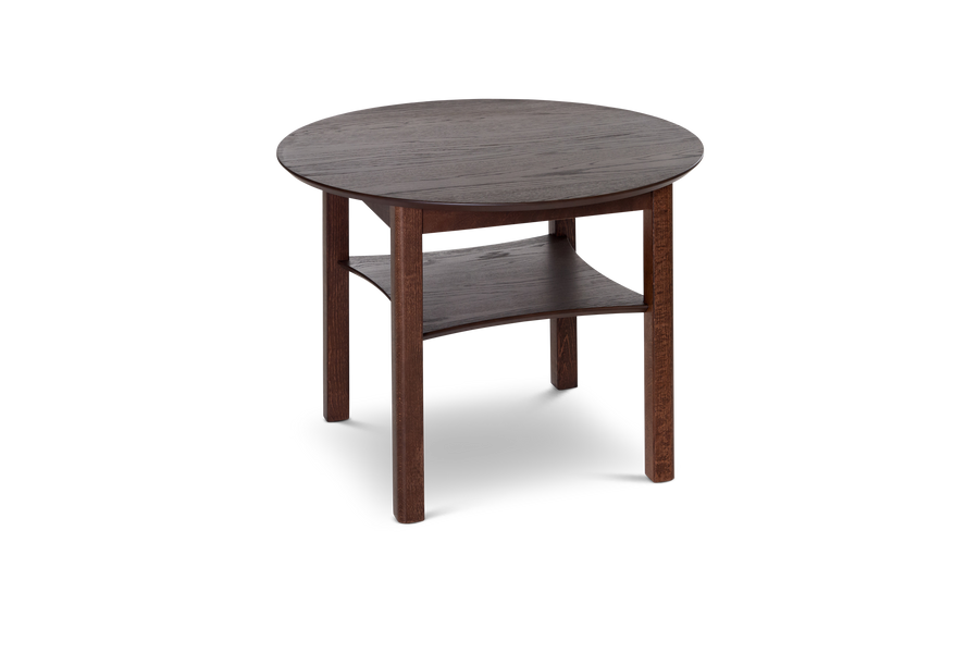 Marathon soffbord rökt ek ∅ 75 cm